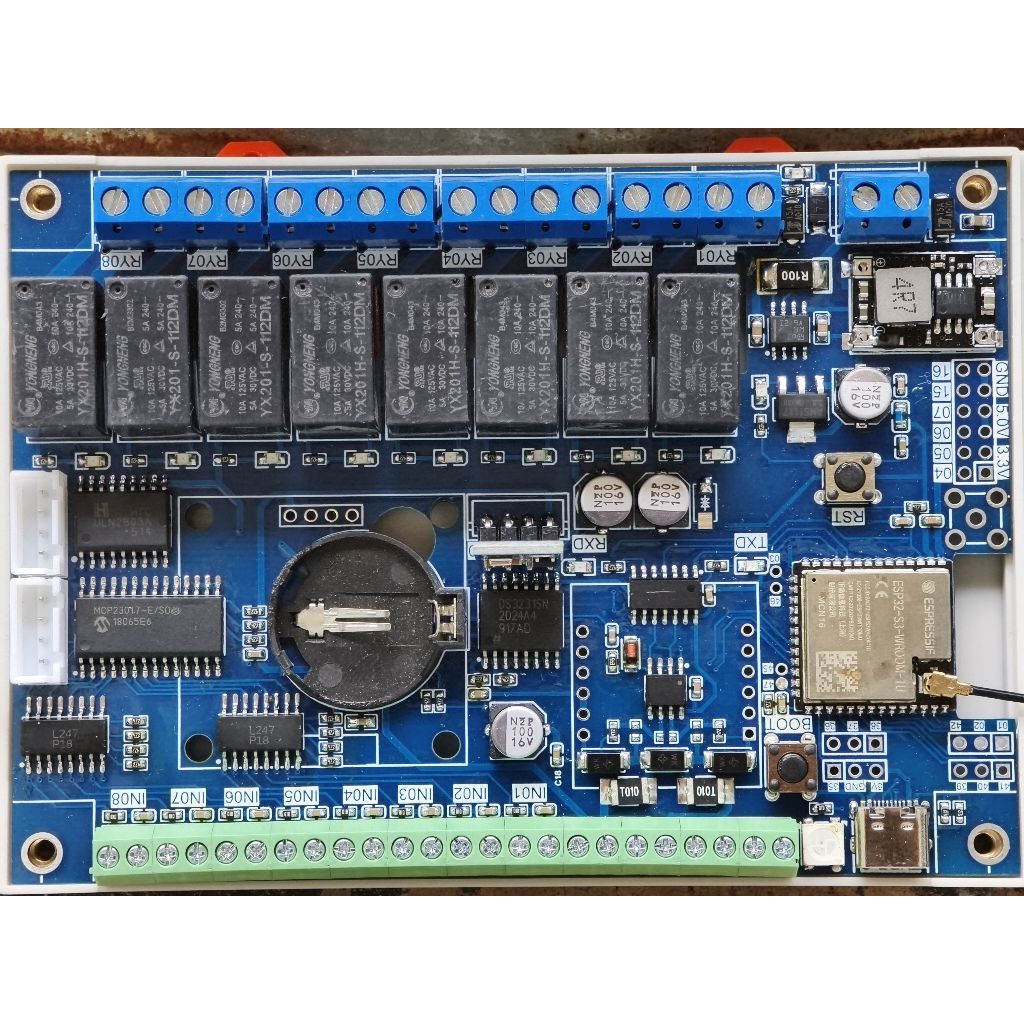ESP32-S3_KAPOMKA_IoT_8IO_OUTPUT_Relay