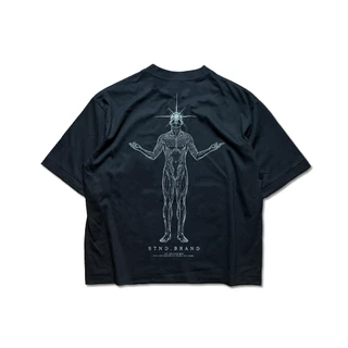 STND15 Boxy T-Shirt “Awakened” เสื้อยืดครอปวินเทจ