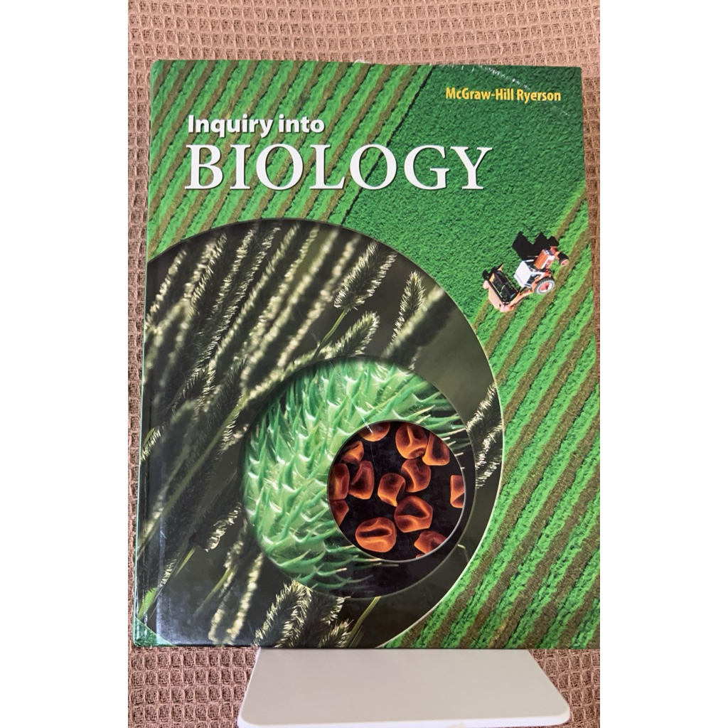 inquiry into biology มือสอง มีคราบน้ำ