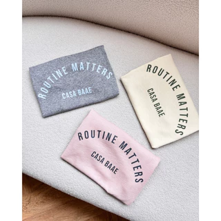 Routine Matters t-shirt Drop 2 | เสื้อยืดผู้หญิง Cotton Premium ทรงสลิม Minimal สินค้าพร้อมส่ง มี 3 สี