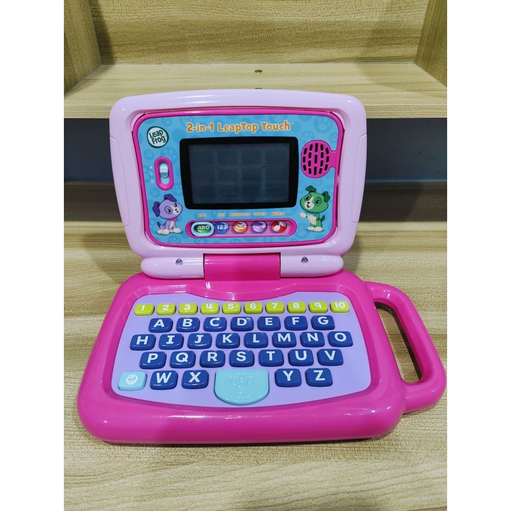 Leapfrog 2 in 1 Laptop Touch แล็ปท็อปของเล่น 2 โหมด มือสอง