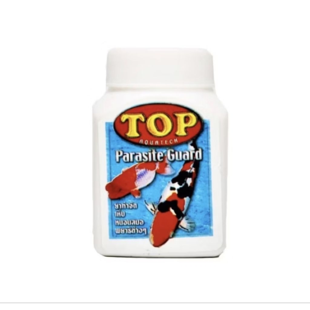 TOP PARASITE GUARD ช่วยกำจัดเห็บและหนอนสมอ ภายในตู้ปลา