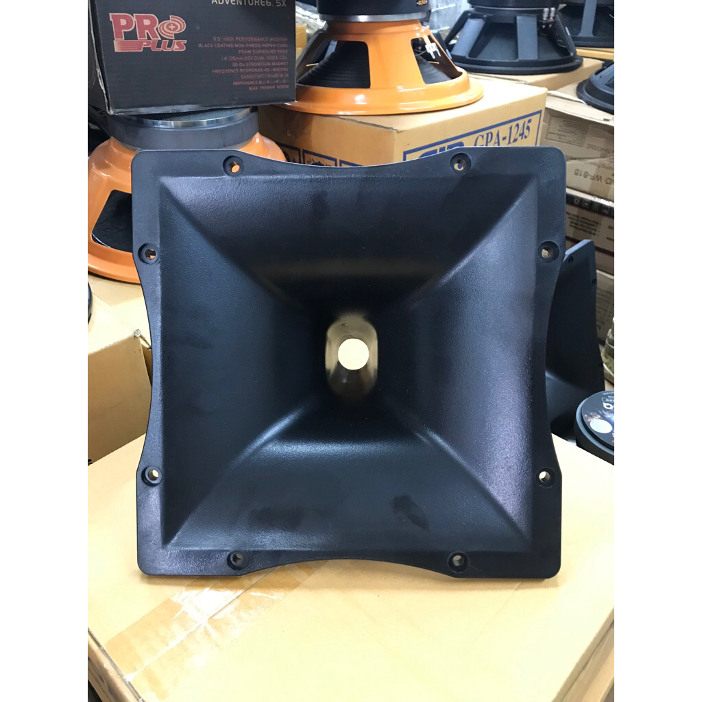 ปากเสียงแหลม 10×10นิ้ว RCF เเบบยึดน๊อต คอ1นิ้ว พลาสติกอย่างดีๆๆๆ
