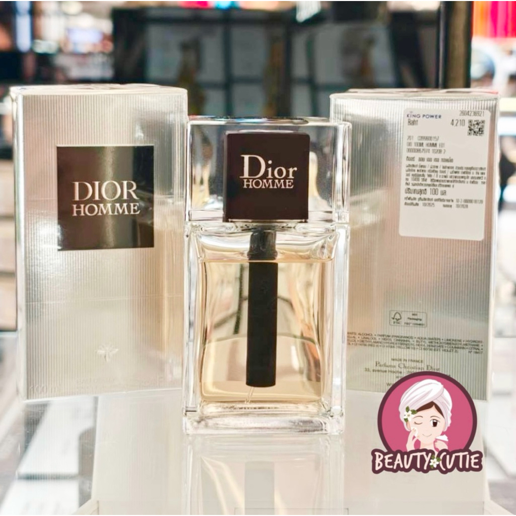 🌟Dior Homme EDT 100 ml ผลิตปี 2025🌟ป้ายคิง แท้💯 จาก King Power