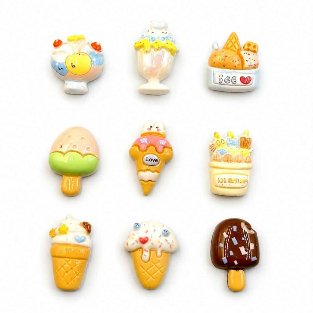 ่j272 ไอติมขนมดีไอวายของจิ๋วแพ็คละ 10 ชิ้น