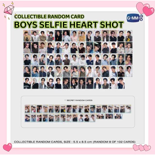 คอลเซลฟี่ไทย‼️มี8ใบ/1ซอง‼️[พร้อมส่ง ยังไม่แกะ Sealed ] GMMTV Fanival 2026 BOYS SELFIE HEART SHOT COLLECTIBLE RANDOM CARD