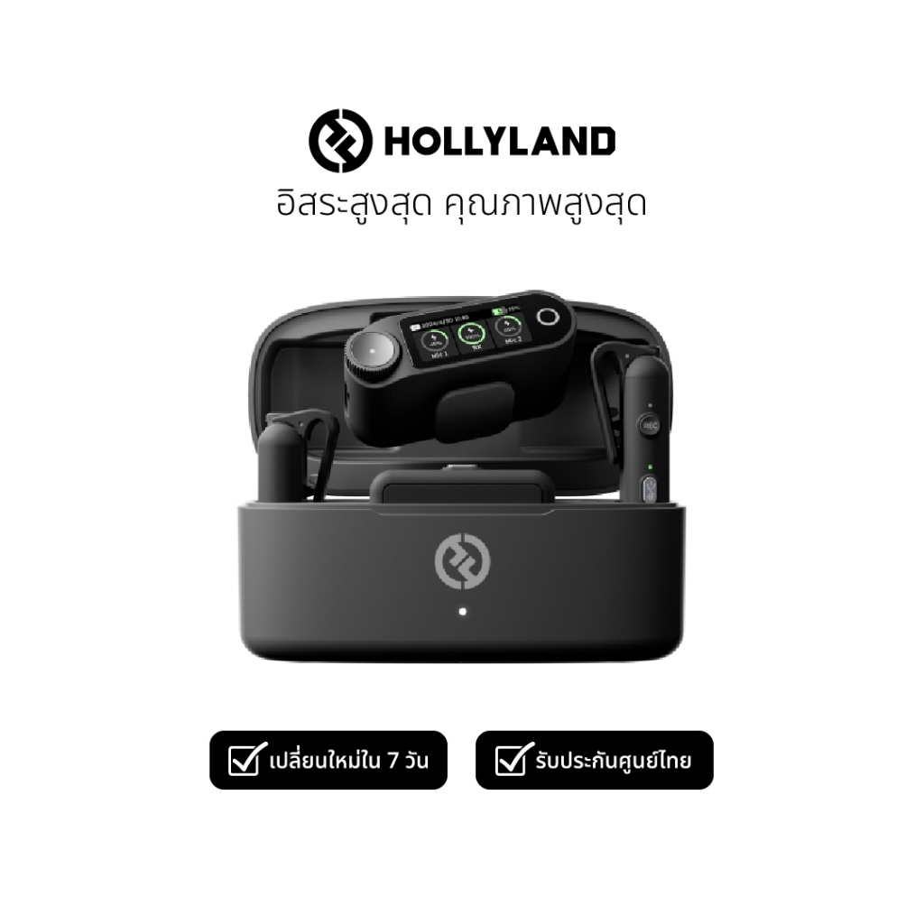 Hollyland Lark MAX 2 ไมโครโฟนไร้สาย