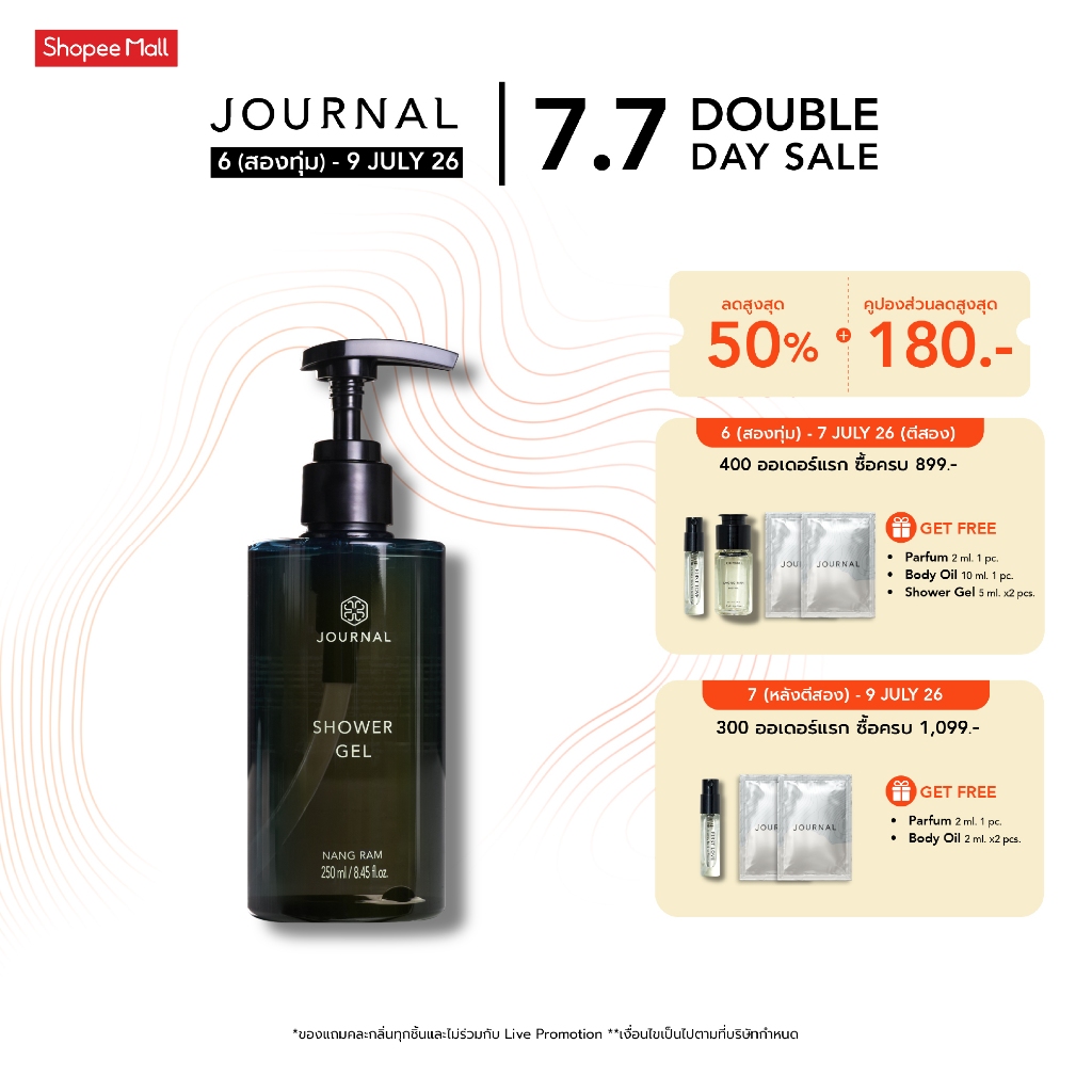 Journal Nang Ram Shower Gel 250 ml.