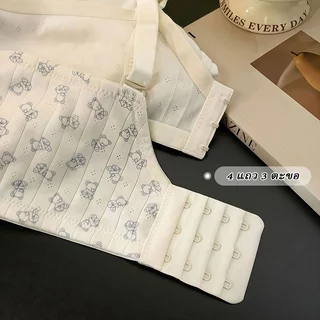 🐻บราผู้หญิง 34-40BC🐻 บราอกใหญ่ ดันทรง รวบอก โครงอ่อน ใส่สบาย ลายการ์ตูนน่ารัก ป้องกันหย่อนคล้อย พร้อมส่ง