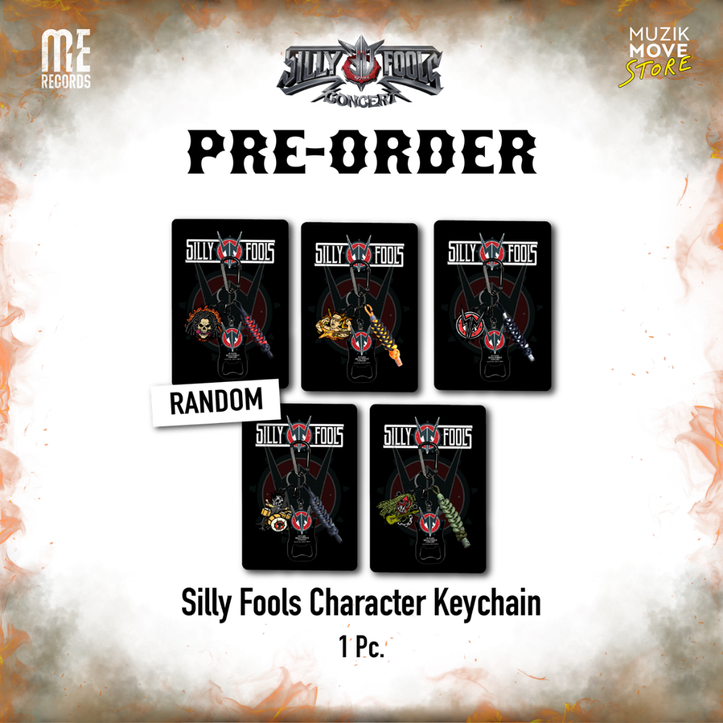 พวงกุญแจ Silly Fools Character Keychain [Random]  งาน Concert 30th