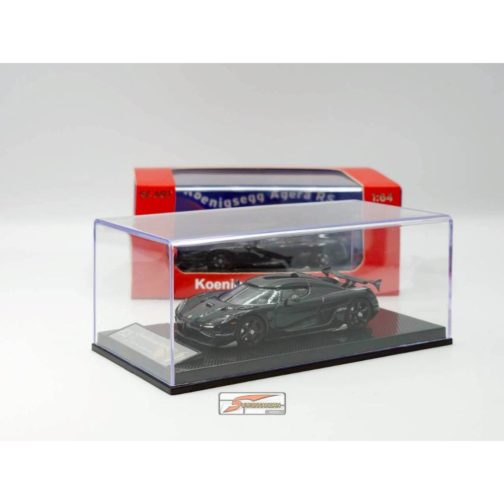 SC ART 1/64 Koenigsegg Agera RS Black/Carbon