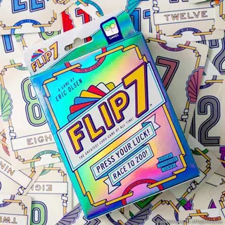 พร้อมส่ง การ์ดเกม Flip 7 การ์ดตัวเลข พลิก 7 บอร์ดเกมแนวปาร์ตี้ เล่นง่าย สนุกตื่นเต้น เล่นได้ทั้งครอบครัว