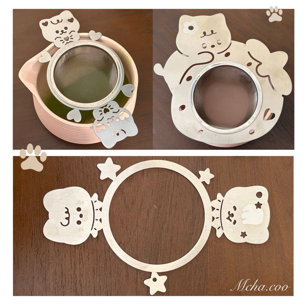 ( พร้อมส่ง )เคสตะแกรงร่อนมัทฉะ Matcha Sifter Case (ไม่มีจำหน่ายตะแกรง) Food grade