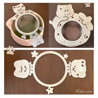 ( พร้อมส่ง )เคสตะแกรงร่อนมัทฉะ Matcha Sifter Case (ไม่มีจำหน่ายตะแกรง) Food grade