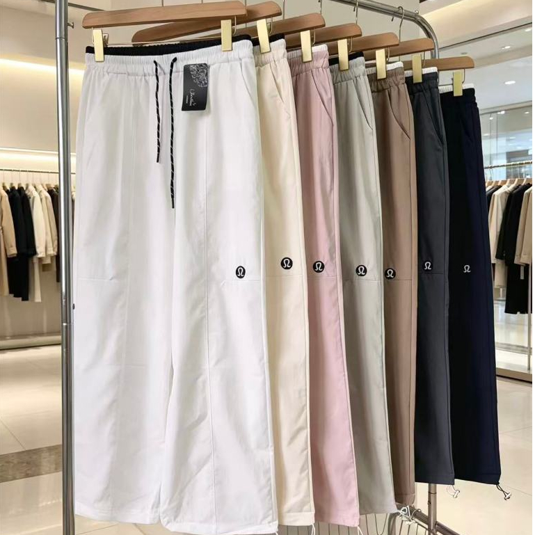กางเกงลำลองผ้าสปีดดราย เอวยาง ปรับปลายขาได้ หลายสีใส่ง่ายทุกวัน