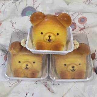 🐻 พร้อมส่ง 🐻 สกุชชี่ขนมปัง รูปสัตว์น่ารัก ของเล่นจำลอง บีบแล้วคืนตัวสโลว์ช้า น่ารักน่าสะสม