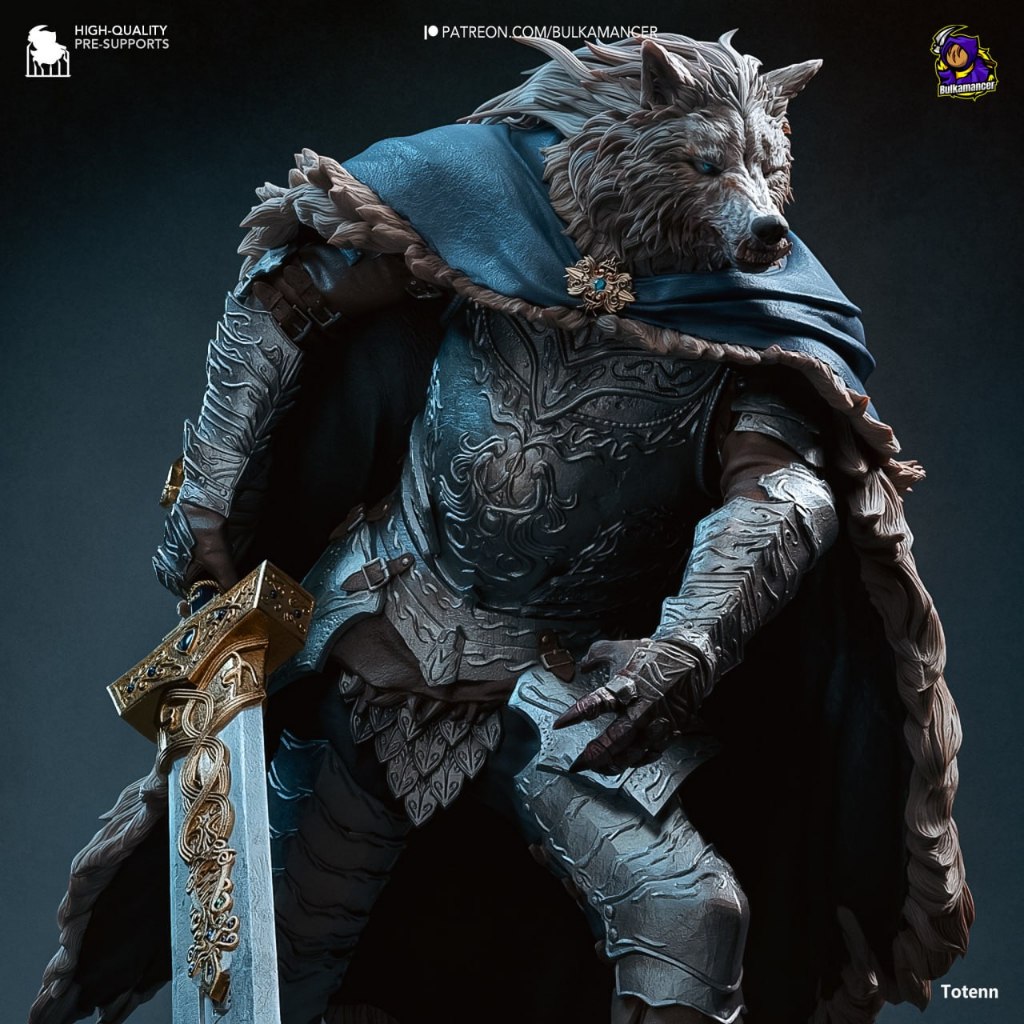 Blaidd : Model Figure Resin โมเดล ผลิตตามสั่ง Furry Soul