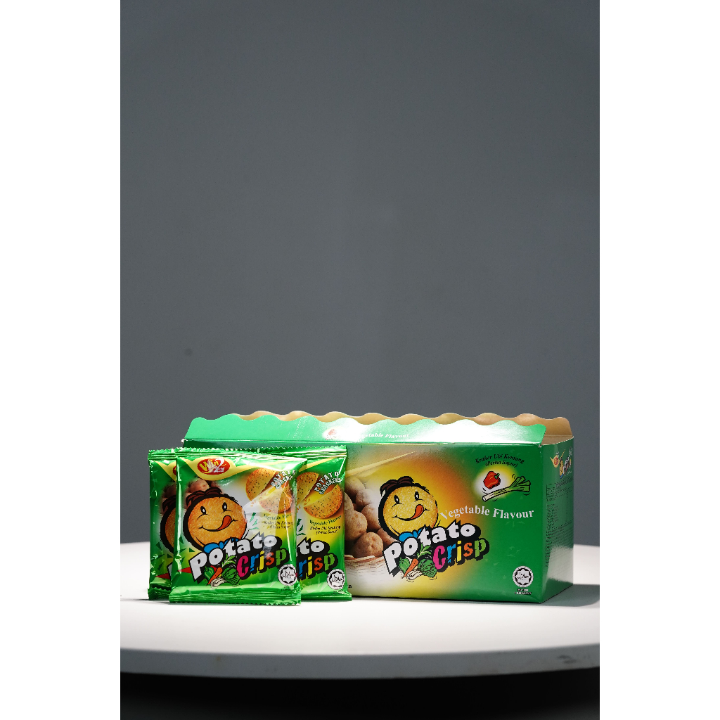 Win2 Potato Crisp รสชาติผัก ขนมปังมันฝรั่งกรอบ