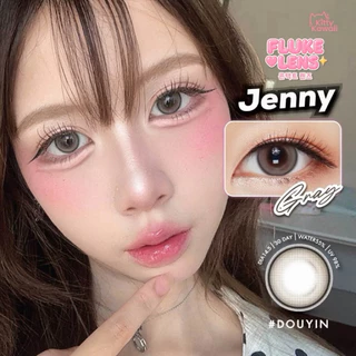 คอนแทคเลนส์ (ขนาดกลาง) 💖 Jenny brown gray 💖 อมน้ำ55% กรองแสง แบรนด์ Kittykawaii เลนส์เกาหลี Made in Korea 🇰🇷