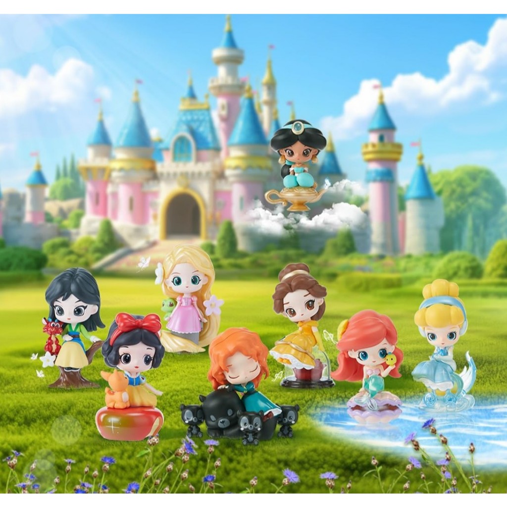 📌[สุ่ม/เลือกตัวพร้อมส่ง]📌 โมเดลเจ้าหญิง Disney Princess Fairy Town By Goldlok งานลิขสิทธิ์ของแท้