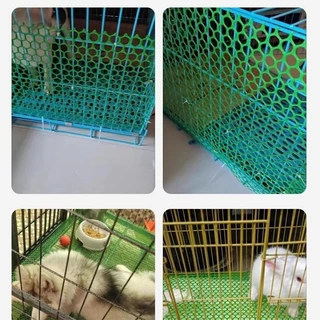 （5/10/25เมตร） ตาข่ายพลาสติก ตะแกรงพลาสติก สีขาว ตาข่ายล้อมไก่ ล้อมรั้้วขนาดตา 6 มิล-18มิล คุณภาพสูง ตาข่ายPVC