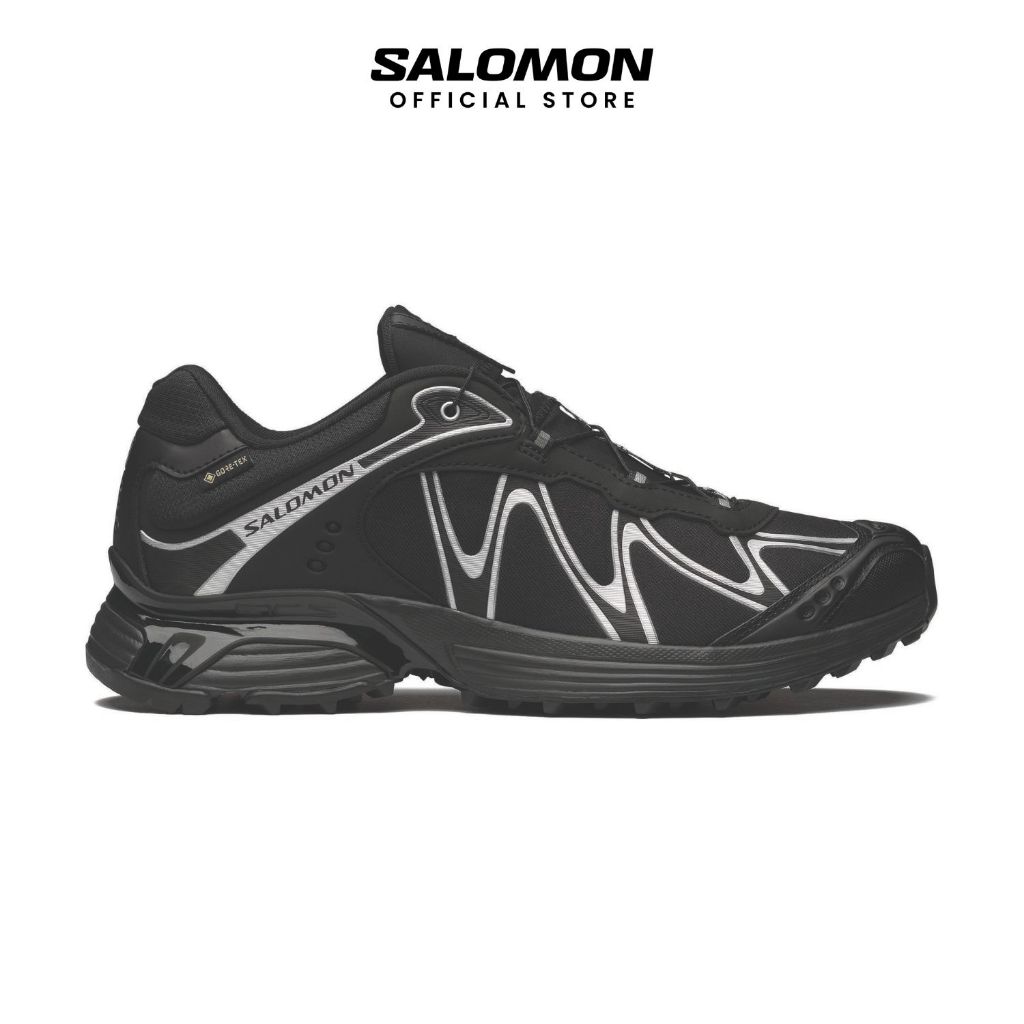 [New Drop] SALOMON XT-WHISPER GORE-TEX Black Silver Unisex Sportstyle Sneakers รองเท้าสนีกเกอร์ L45397700 Official Store