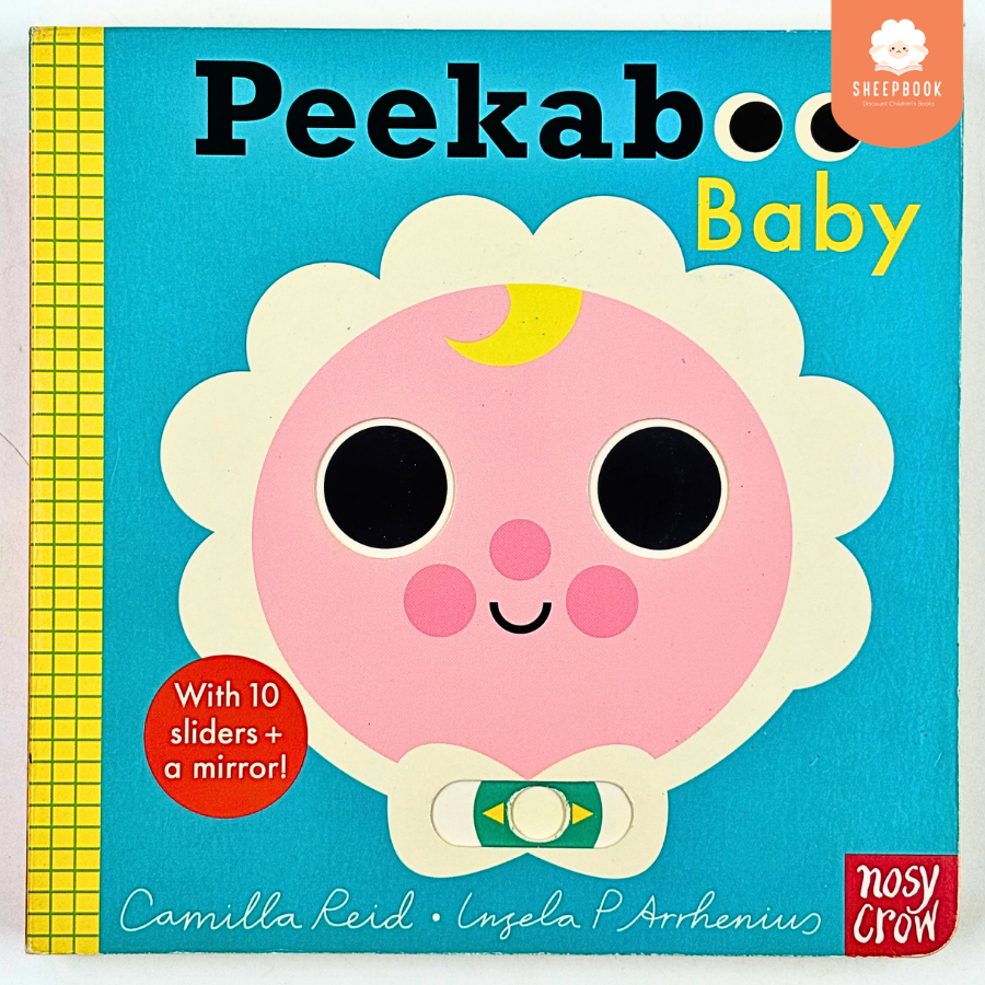บอร์ดบุ๊ค Peekaboo Baby หนังสือสไลด์พัฒนากล้ามเนื้อมัดเล็ก I1F5