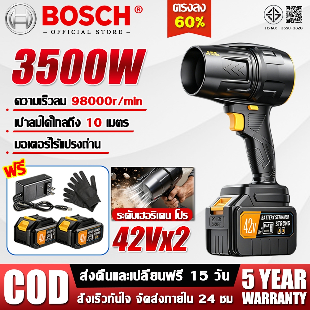 【รับประกัน 5 ปี】พัดลมเทอร์โบเจ็ทขนาดเล็ก 3500W แบตลิเธียม*2 ลมแรง พัดลมเทอร์โบเจ็ท เครื่องเป่าลมทรงพลัง พัดลมเจ็ท