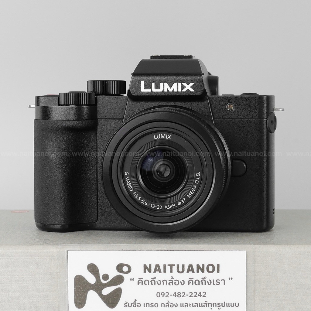 ( Used!! ) Lumix G100D Black + Lumix G Vario 12-32 F3.5-5.6 ASPH. Mega O.I.S. Black < Like New >