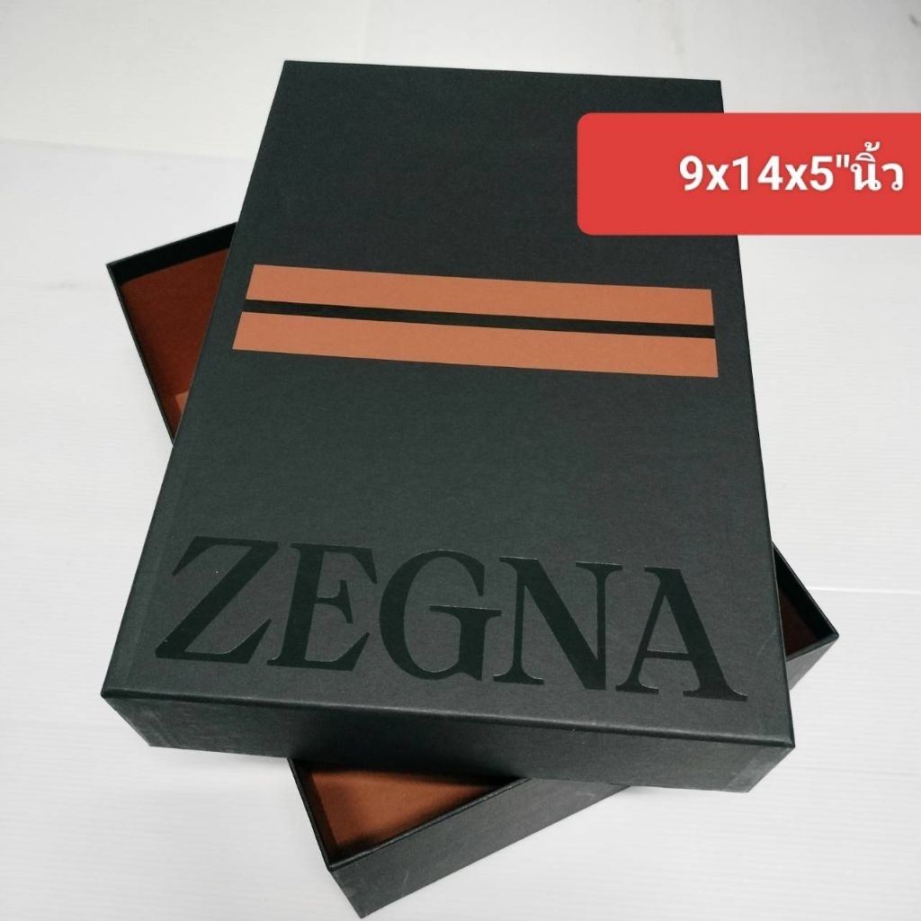 กล่องรองเท้า Zegna [ มือสองสภาพตามรูป ]