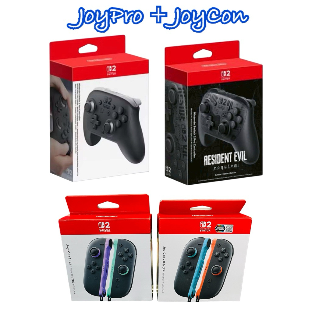 JoyPro,Con Switch2 [อ/ก-Joy] Controller  Resident Evil Requiem Edition.