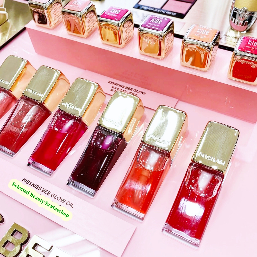 GUERLAIN ลิปออยล์ Kiss Kiss Bee Glow Lip Oil 9.5 ml (ป้ายไทย ห้างเซ็นทรัล)
