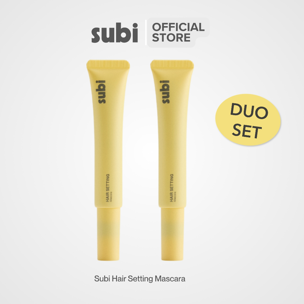 [แพคคู่ 2 ชิ้น] Subi Hair Mascara l Long Lasting มาสคาร่าเก็บไรผมสูตรล็อคทน