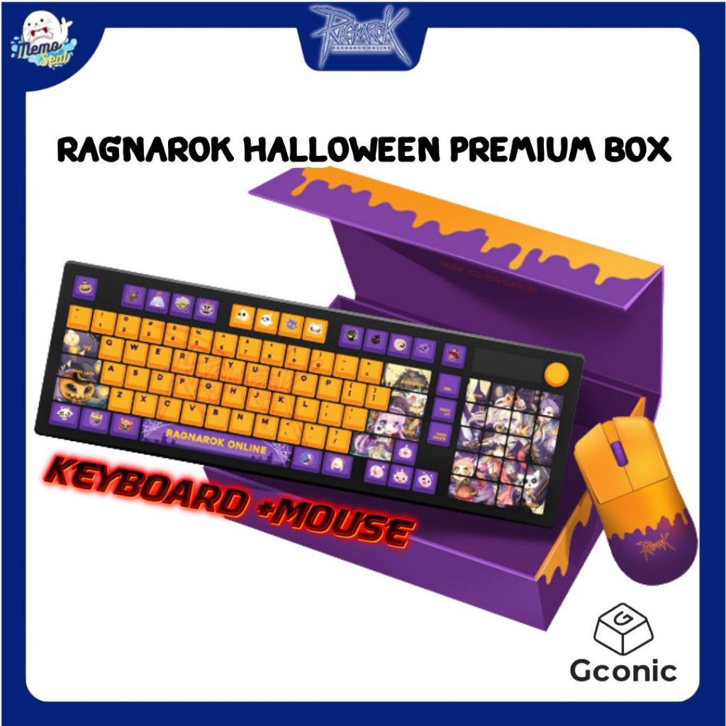 Gconic Ragnarok Halloween Premium Box Keyboard+Mouse Wireless