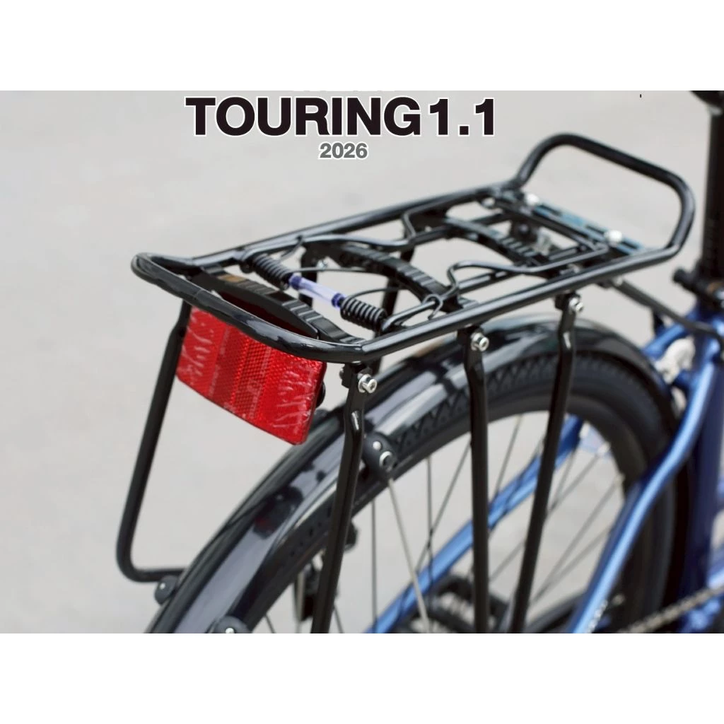 TRINX TOURING 1.1(2026) จักรยานทัวร์ริ่ง ล้อ 700C เกียร์ SHIMANO 12 SP แฮนด์ปีกผีเสื้อ กะโหลกกลวง เบรคน้ำมัน เฟรม ALLOY thumbnail 9