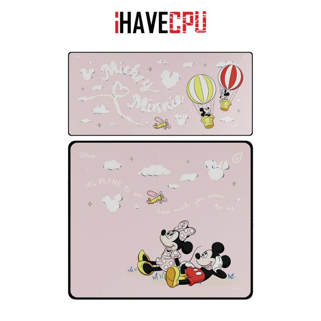 แผ่นรองเมาส์ (mouse pad) iHAVECPU LOGA MICKEY MOUSE COLLECTION (THINGS ARE LOOKING UP)