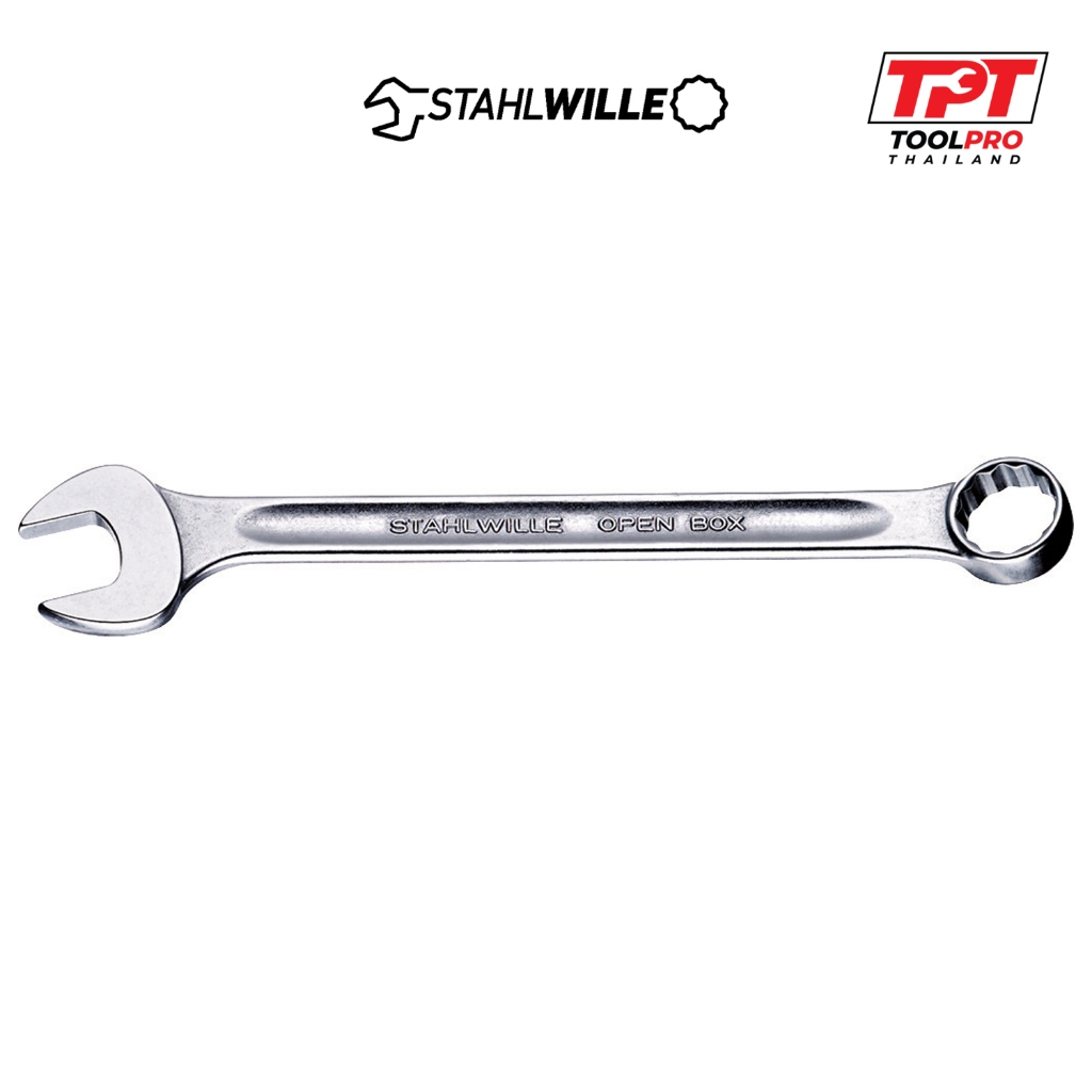 Stahlwille ประแจแหวนข้างปากตาย หน่วยนิ้ว Open Box 13a, Imperial Size, Combination Spanner
