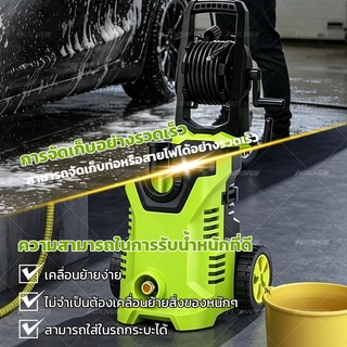 Autoview เครื่องฉีดน้ำแรงดันสูง Pressure Washer เวอร์ชันอัพเกรด ปืนฉีดน้ำแรงดันสูง