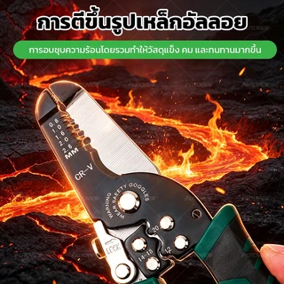 Autoview คีมปอกสายไฟ อเนกประสงค์ ขนาด 7 นิ้ว / 8 นิ้ว (Wire Stripper & Cut)