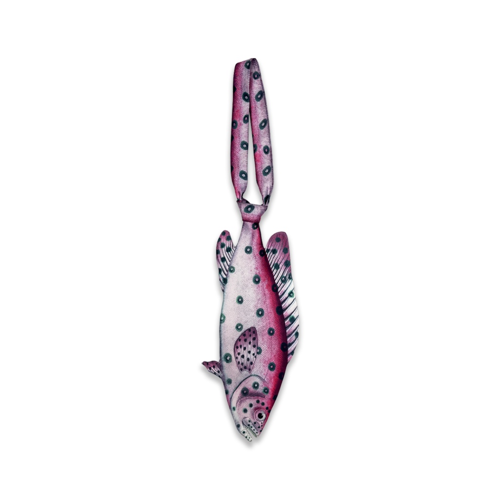 TIE A KNOT - Pink Grouper tie เนกไทปลา เนคไทสัตว์
