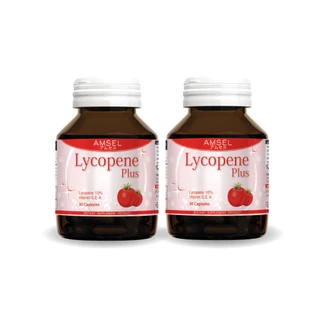 [1 แถม 1] Amsel Lycopene Plus แอมเซล ไลโคปีน พลัส สารสกัดจากมะเขือเทศ (30 แคปซูล)