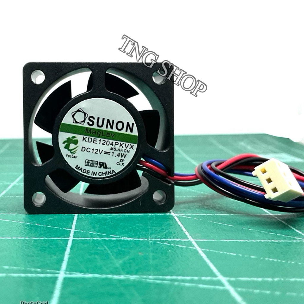 พัดลม 40x40x20 DC12V ยี่ห้อ SUNON 0.42W 3สาย สินค้าพร้อมส่ง ออกบิลได้