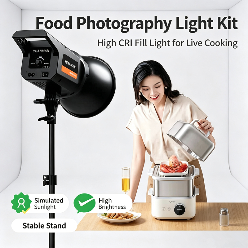 500w LED Professional Bowens Mount Strobe light สตูดิโอสําหรับการถ่ายภาพแสงแฟลช ไฟสตูดิโอ ไฟแฟรช หลอ