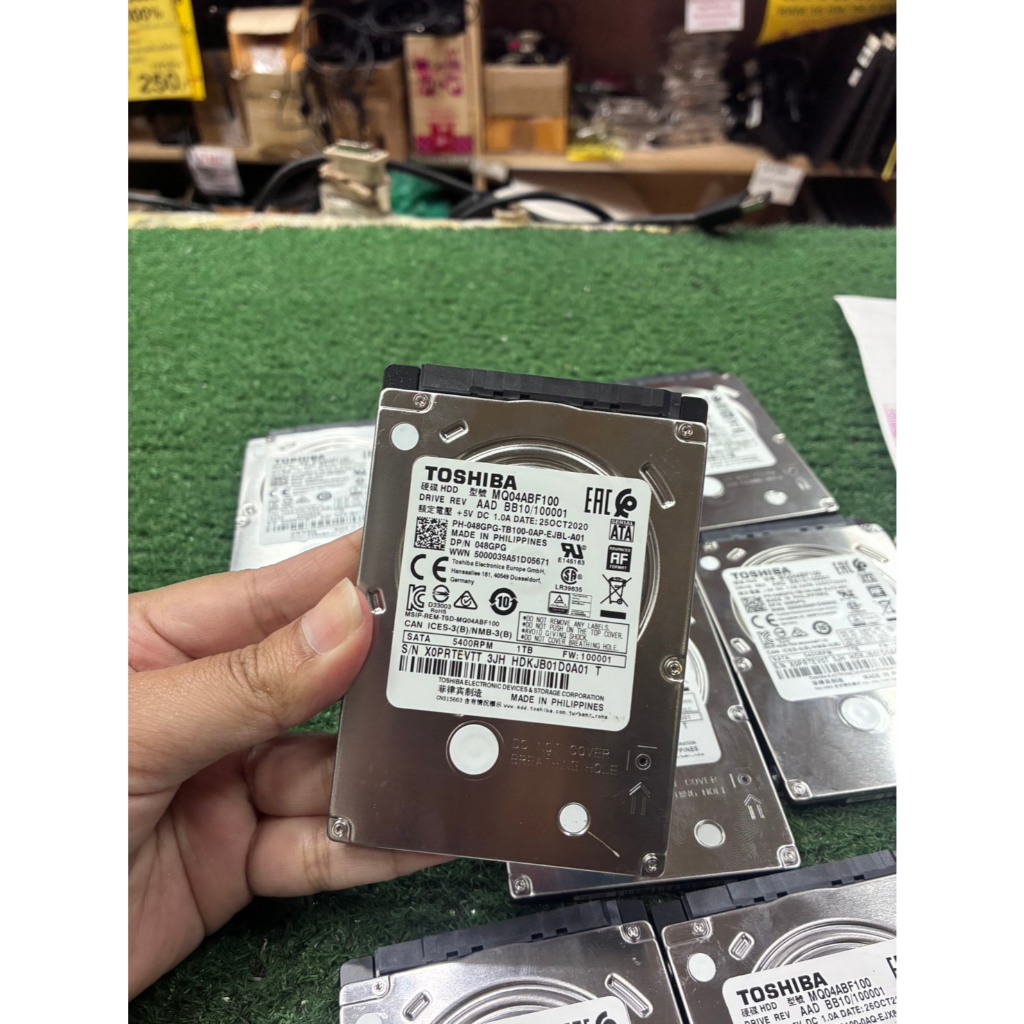 HDD Notebook 1TB Toshiba MQ04ABF100 2.5" SATA  สินค้ามือสอง สภาพดี