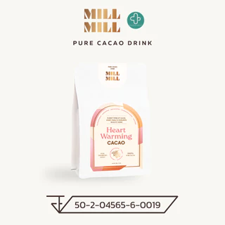 (พรีออเดอร์) MILL MILL Heart Warming Cacao 150g คาเคาบริสุทธิ์ 100% คาเคา บาร์ ไม่ผ่านความร้อนสูง ชงดื่มเพื่อสุขภาพ