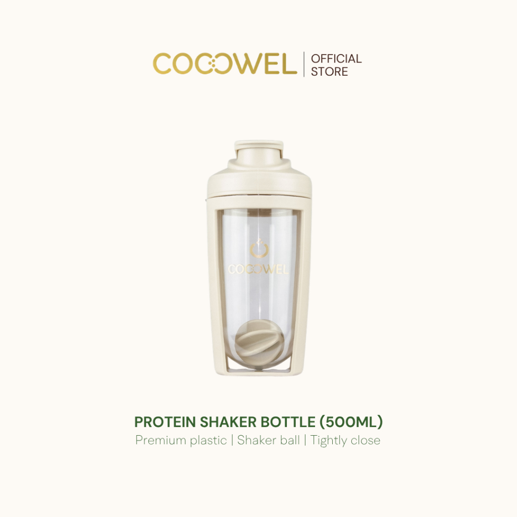 Cocowel Shaker Bottle แก้วเชคโปรตีน ขนาด 500ml