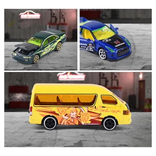 Majorette Japan Series โมเดลรถเหล็ก มาร์จอเร็ตต์ ซีรีส์ญี่ปุ่น แพ็คไม่สวย ลิขสิทธิ์แท้ 100% มีกล่องเก็บ+พาร์ทแต่งรถ
