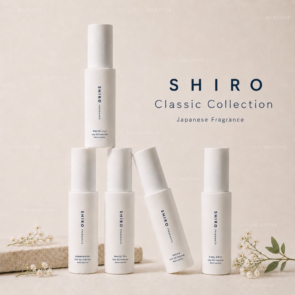[ของแท้/พร้อมส่ง] SHIRO Eau de Parfum 40ml น้ำหอมกลิ่น Signature ยอดฮิตแบรนด์ดังสุดมินิมอลจากญี่ปุ่น
