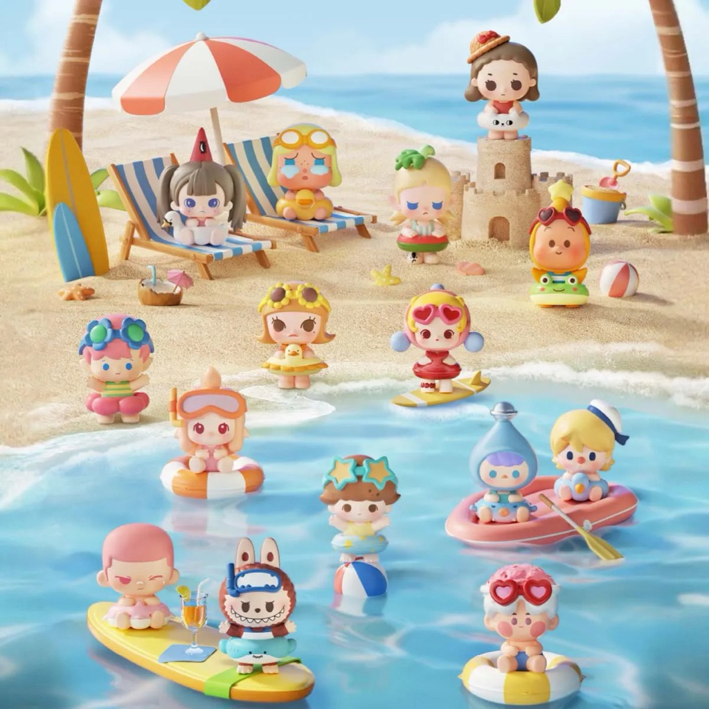 ( กดสั่งใน Live ลด 100 🐟✨) พร้อมส่ง :  Island Vacation series ( 1 จุ่ม 1 ตัว )