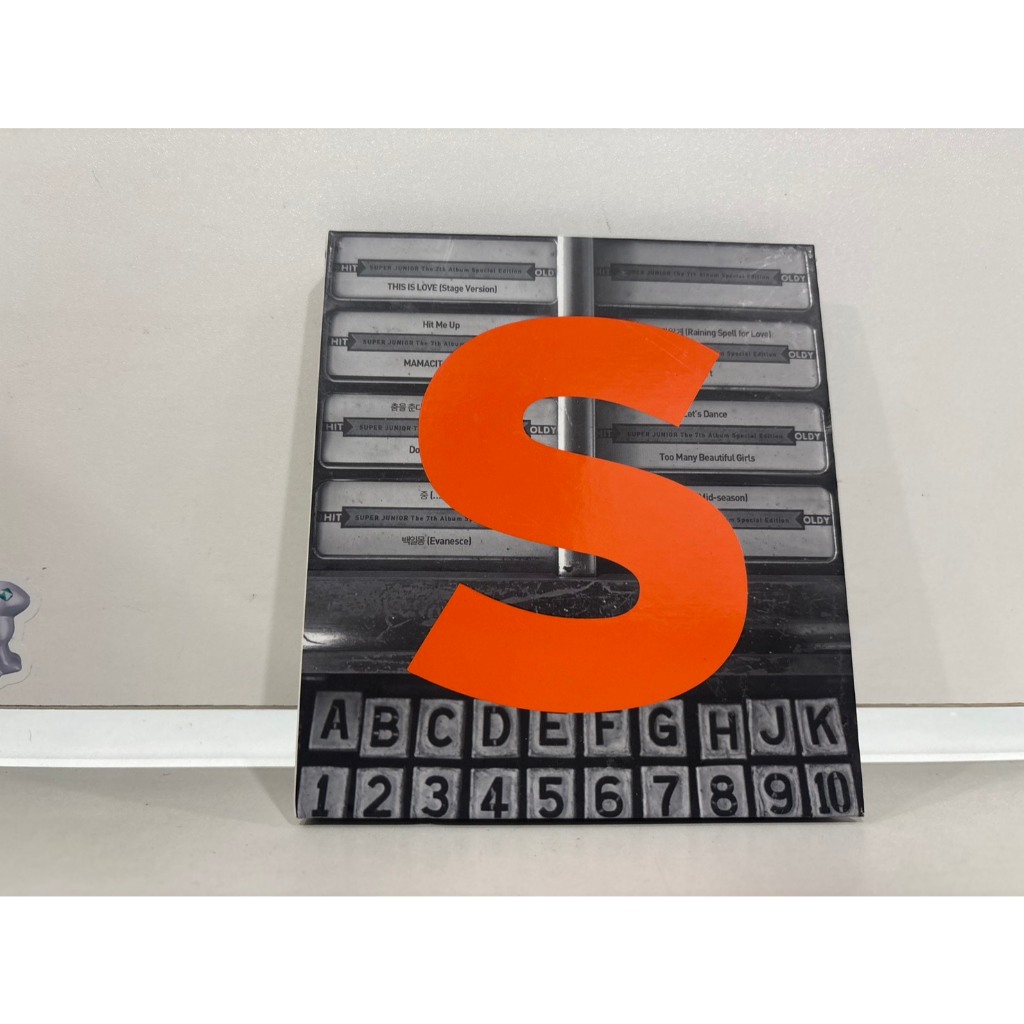 1 CD MUSIC ซีดีเพลงเกาหลี  Super Junior - 7th Album Repackage / this is Love   (Z2A119)
